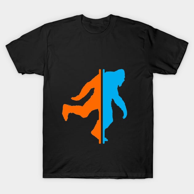 Bigfoot Portal T-Shirt by JeffTheCurator